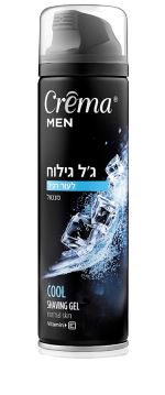 קרמה מן ג'ל גילוח לעור רגיל מנטה 200 מ