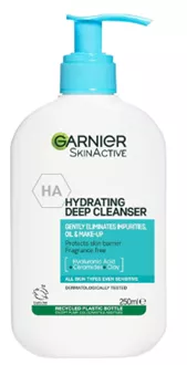 גרנייה סבון לניקוי עמוק עם לחות Garnier Hydrating Deep Cleanser 250Ml סופר מדיקה